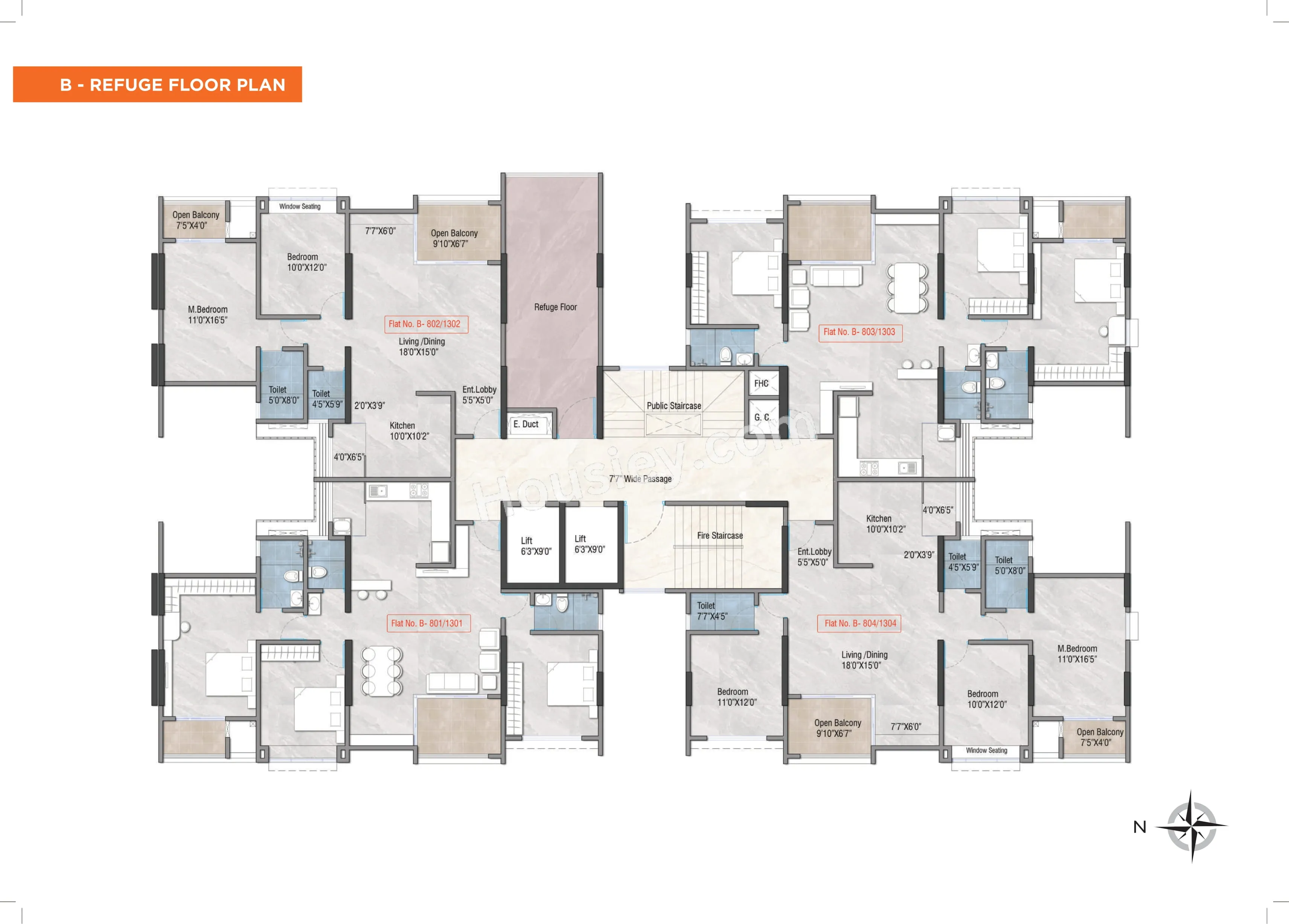 Rohit 108 Avyana Floor plan 3